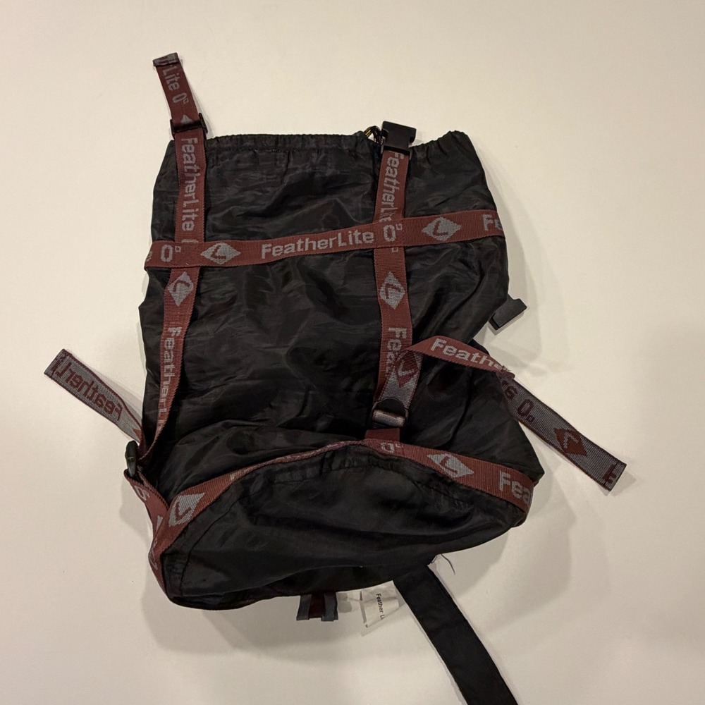 Compression Stuff Sack Black Burgundy Bag